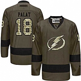 Glued Tampa Bay Lightning #18 Ondrej Palat Green Salute to Service NHL Jersey,baseball caps,new era cap wholesale,wholesale hats
